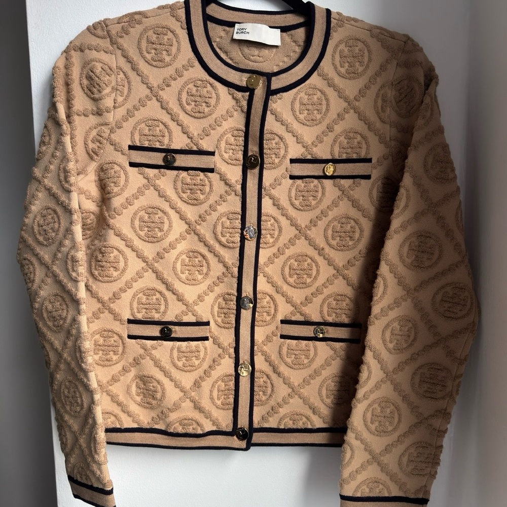 Tory Burch Kendra Wool Cardigan